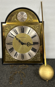 TEMPUS FUGIT CLOCK (APPEARS TO BE MISSING PARTS)