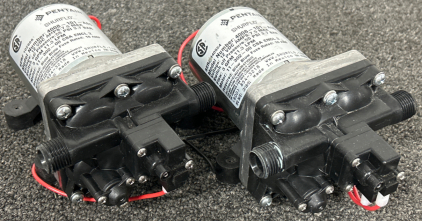 (2) PENTAIR SHURFLO WATER PUMPS