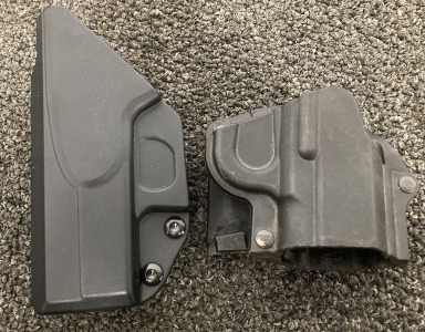 LEFT AND RIGHT HANDED PISTOL HOLSTERS- ALLEN G42 & FOBUS BRAND