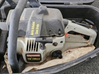 CRAFTSMAN 16" CHAINSAW W/ CASE, HAS COMPRESSION - 3