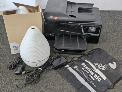 HP OFFICEJET 6600 ALL-IN-ONE, USED ULTRASONIC HUMIDIFIER, NEW ULTRASONIC HUMIDIFIER