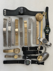 MENS WATCH BANDS AND WATCHES