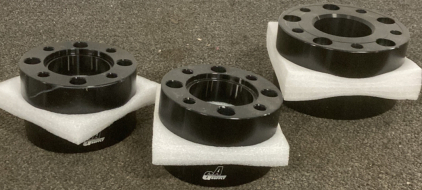 6 CAR SPACERS - (4) 5.5&rdquo; AND (2) 7&rdquo;