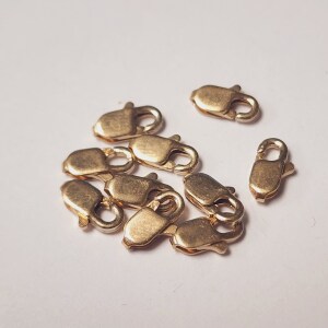 14K Gold Filled Pack Of 10 Lobster Clasp