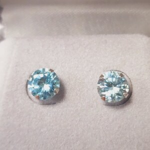 10K Genuine Gemstone Earrings