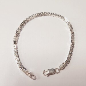 Silver 9.66G 7.5" Bracelet