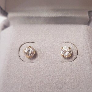 14K CZ Earrings