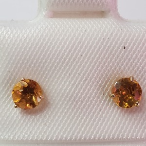 14K Citrine (0.42 ct) Earrings