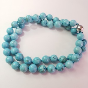 Synthetic Turquoise Necklace