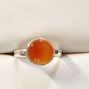 Silver Agate Ring