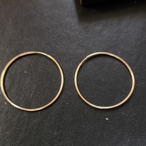 10K Hoops Earrings