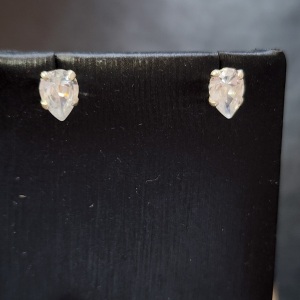 Silver CZ Earrings