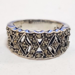 Silver Marcasite Ring