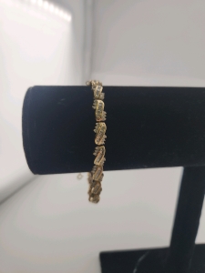 Real Diamond Gold Bracelet