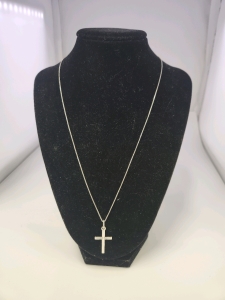 Silver Cross Necklace