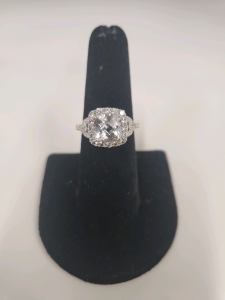 Silver CZ Ring Size 7