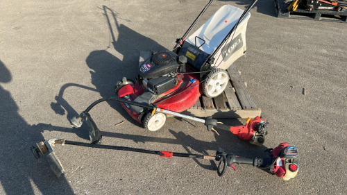 TORO LAWN MOWER, HOMELITE AND TROY- BILT WEEDEATERS