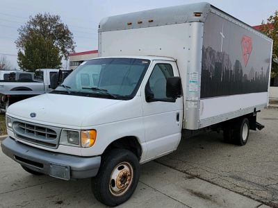 2000 FORD E-350 SUPER DUTY BOXVAN