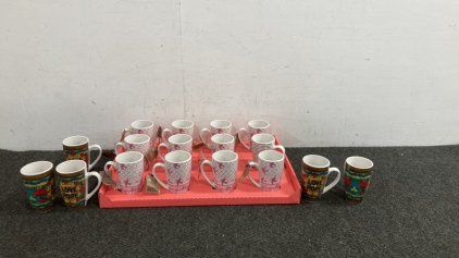 (17) Full Circle Exchange Latte Mugs
