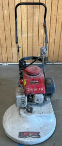 HONDA 11.0 COMMERCIAL GAS POWERED FLOOR BUFFER- SOME COMPRESSION