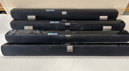 (4) VIZIO SOUND BARS ( NO POWER SOURCE)
