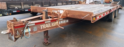 2000 TRAIL KING 24-FOOT TANDEM-AXLE FLATBED TRAILER