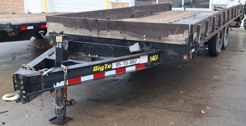 2019 BIG TEX 20-FOOT TANDEM-AXLE FLATBED TRAILER