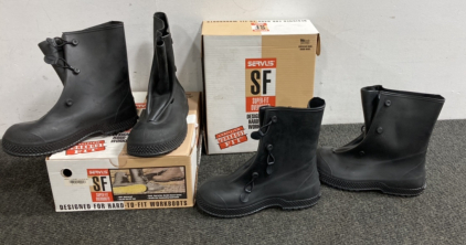 (2) New Servlis Super-Fit Overboots Size S (6-8)