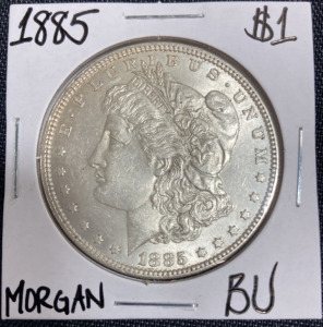 1885 BU Morgan Silver Dollar