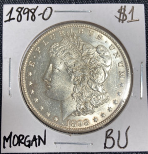 1898-O BU Morgan Silver Dollar