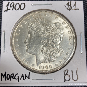 1900 BU Morgan Silver Dollar