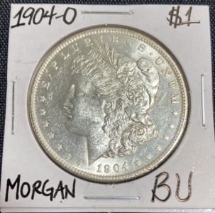 1904-O BU Morgan Silver Dollar