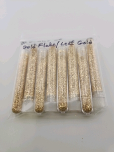 (8) Bottles Of Gold Leaf/Flake