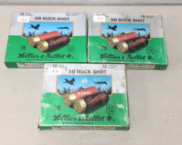 (30) Lellier & Bellot 12GA 2-3/4” 4-Buck Shotgun Shells