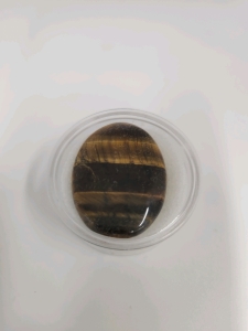 Flashy Tiger Eye Jasper Gemstone Oval Cabochon