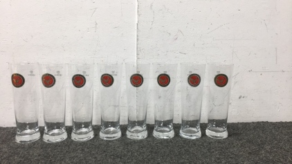 (8) Beer Glasses
