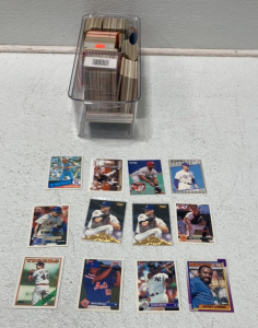 (250) 90s MLB Cards Including Pinnacle, Topps, Upper Deck, Don Russ And More