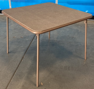Collapsible Square Card Table