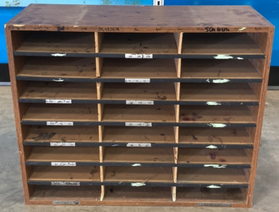File Cubby Storage Unit