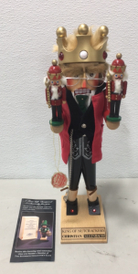 Christian Steinbach 18” King Of Nutcrackers Wooden Nutcracker In Original Packaging