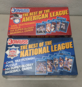 (2) Sealed Boxes Of 1990 Donruss Baseball Cards