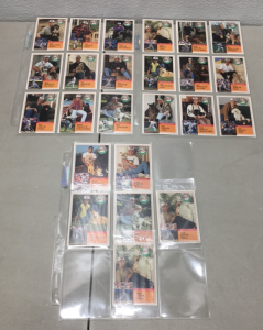 (30) 1993 Milk-Bone SuperStars Baseball Cards Including Cal Ripken and More!!