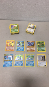 (100) 1999-00 Pokemon Cards Including Charizard!!