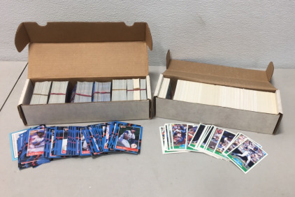 (1) Box Of (500) 1988 Donruss Baseball Cards (1) Box Of (500) 1989 Score Baseball Cards