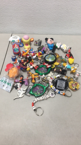 (45) Vintage Disney and Disney Themed KeyChains