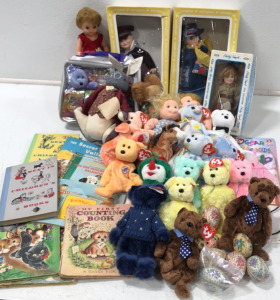 Ty Beanie Babies; Assorted Dolls; Childrens Books; Beanie Kids; Ty Gear for Beanie Kids; Ty Beanie Babies Platinum Membership Kit; Hometown Hare; Decorative Fabric Eggs