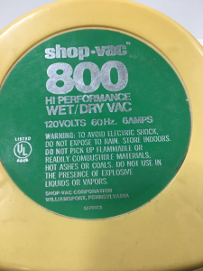 Shop•Vac 800 Hi Performance Wet/Dry Vac 120 Volts