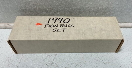 (500) 1990 Don Russ Baseball Cards Set