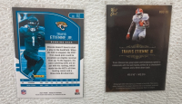 (10) 2021 NFL Cards Including Rookies And Prizms Such As Travis Etienne Jr, Trevon Moehrig And Others Such As Lamar Jackson, Patrick Mahomes And Tom Brady - 2