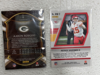 (10) 2020-2021 NFL Cards Including Prizm Aaron Rodgers, Will To Win Patrick Mahomes, Tom Brady, Travis Kielce And More - 5